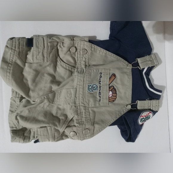Seattle Mariners baby outfit size 6-9 months - Picture 2 of 2